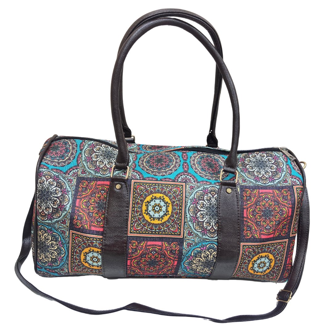 The Jaipur Mandala Duffle - Bazaar of Dreams Collection