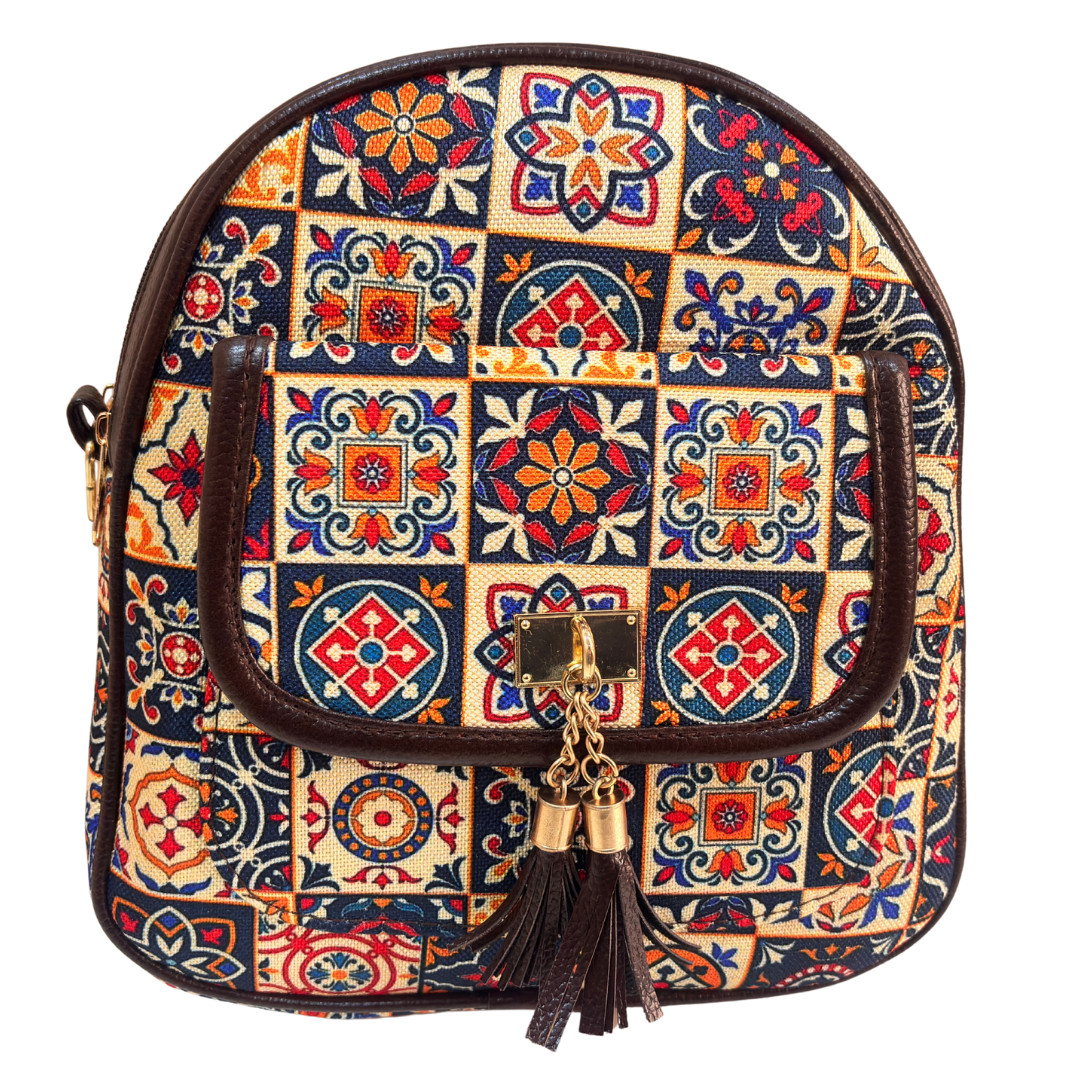 The Harkara Messenger Backpack Convertible Sling - Palace Runner Collection