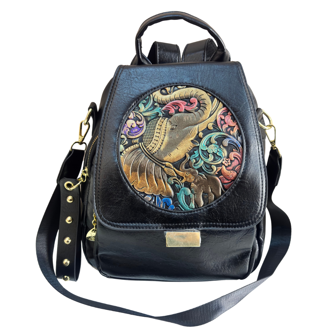 The Heritage Elephant Backpack Convertible Sling