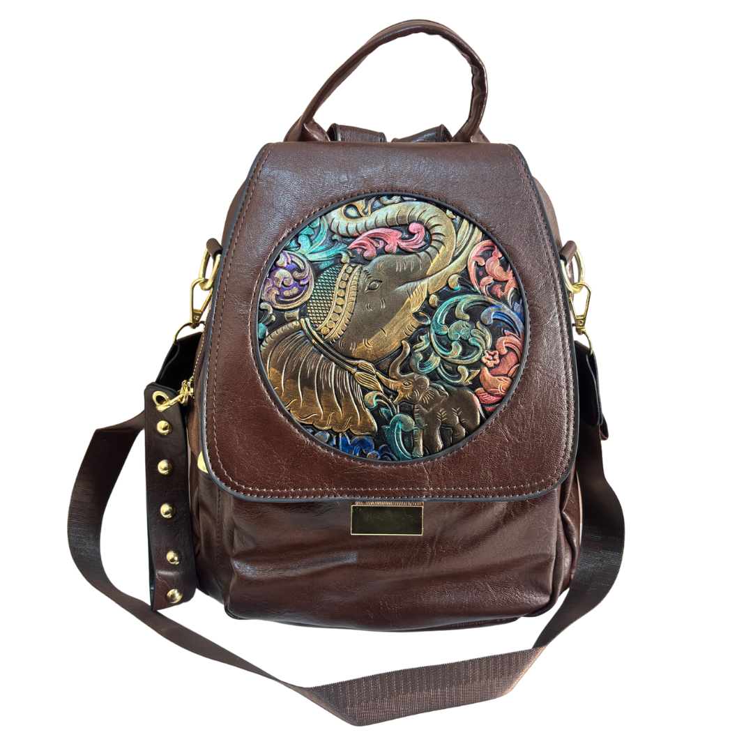 The Heritage Elephant Backpack Convertible Sling