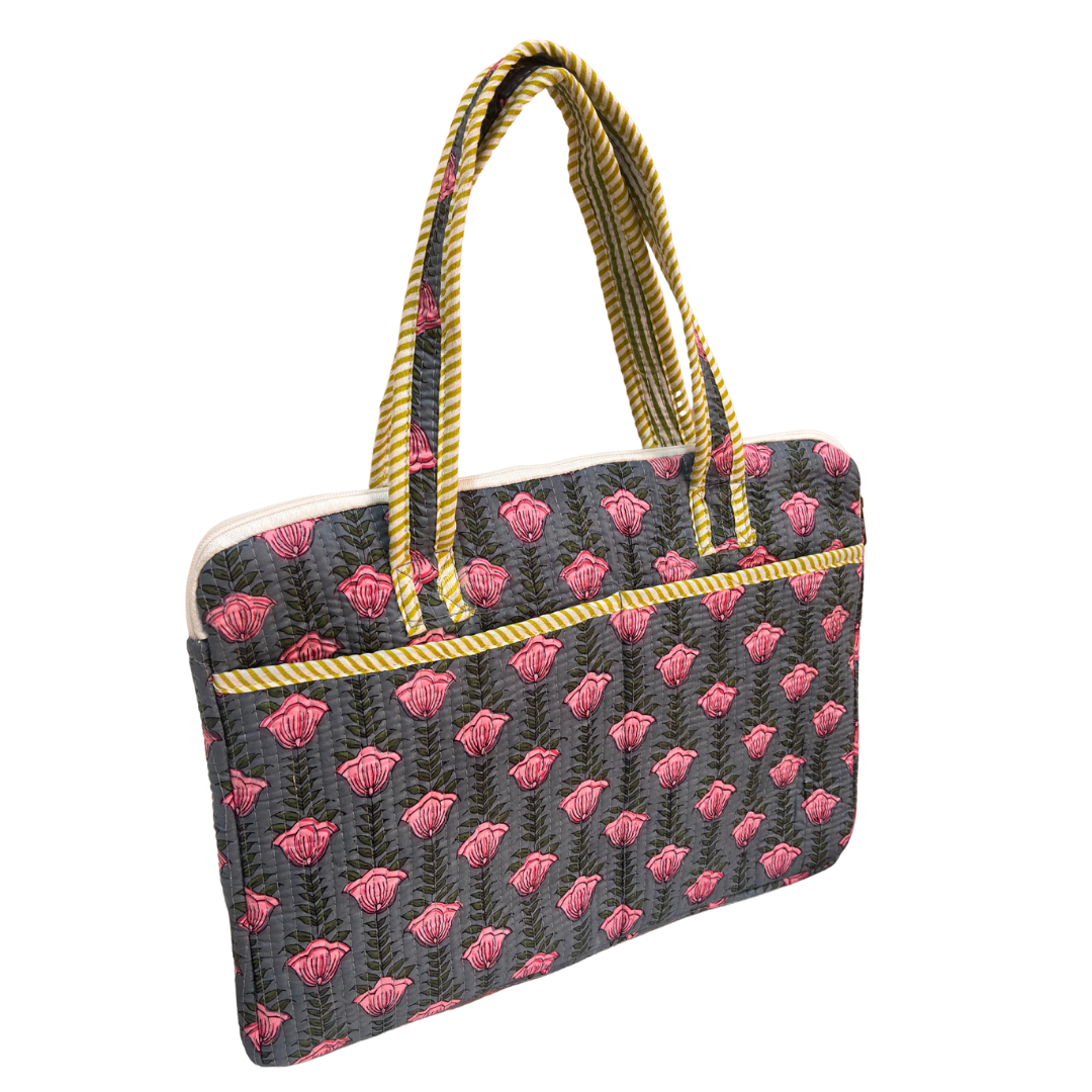 The House of RajPadmini Quilted Laptop Sleeve