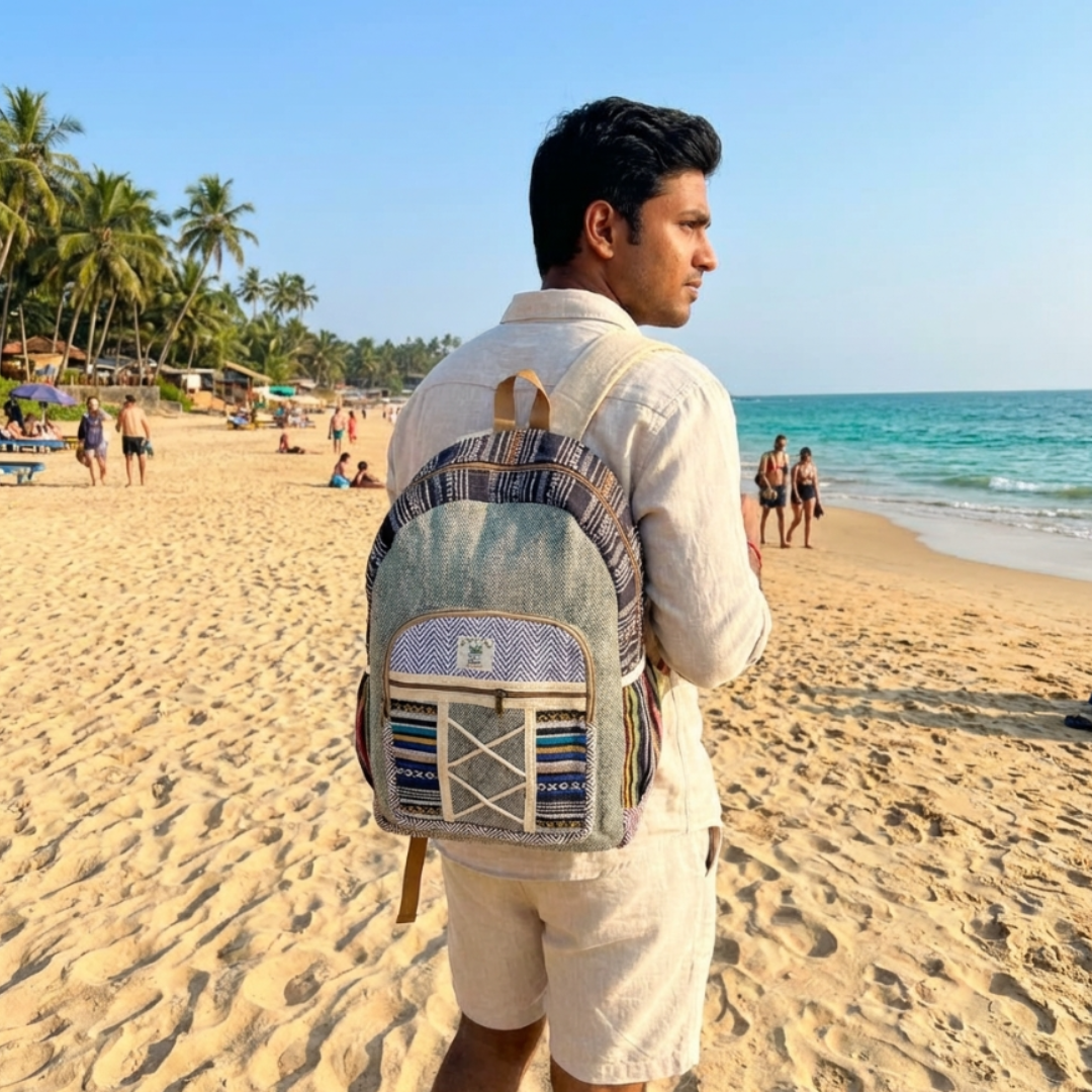 The Natural Hemp Backpack