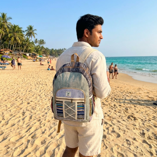 The Natural Hemp Backpack