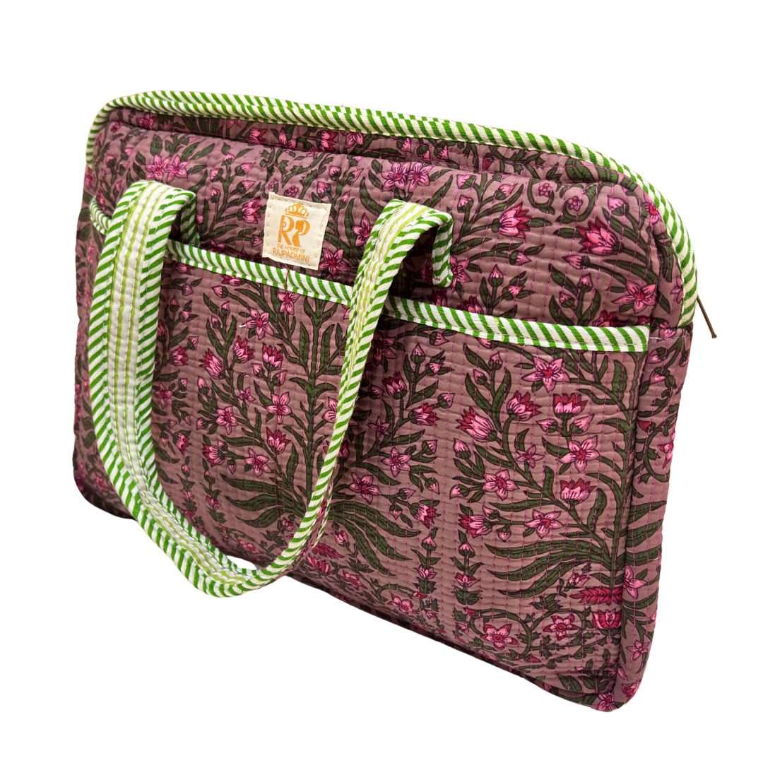 The House of RajPadmini Quilted Laptop Sleeve
