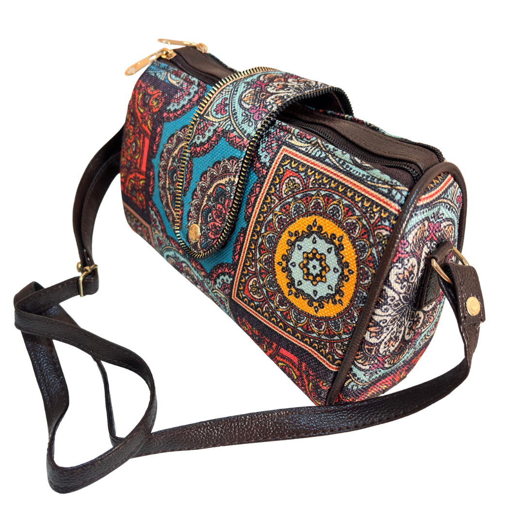 The House of RajPadmini Printed Crossbody Sling Bag