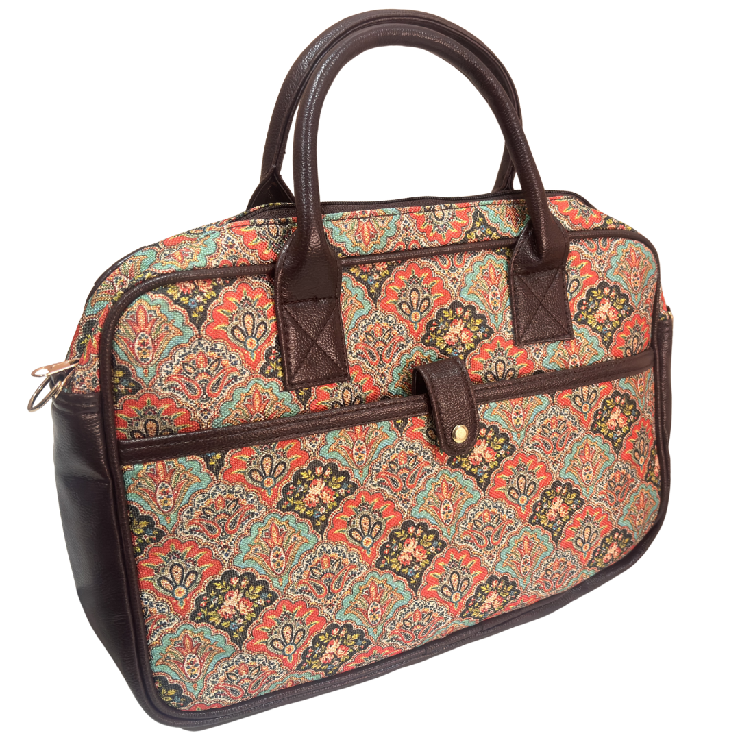 Unisex Laptop Bag | 19x17 inches |The House of RajPadmini