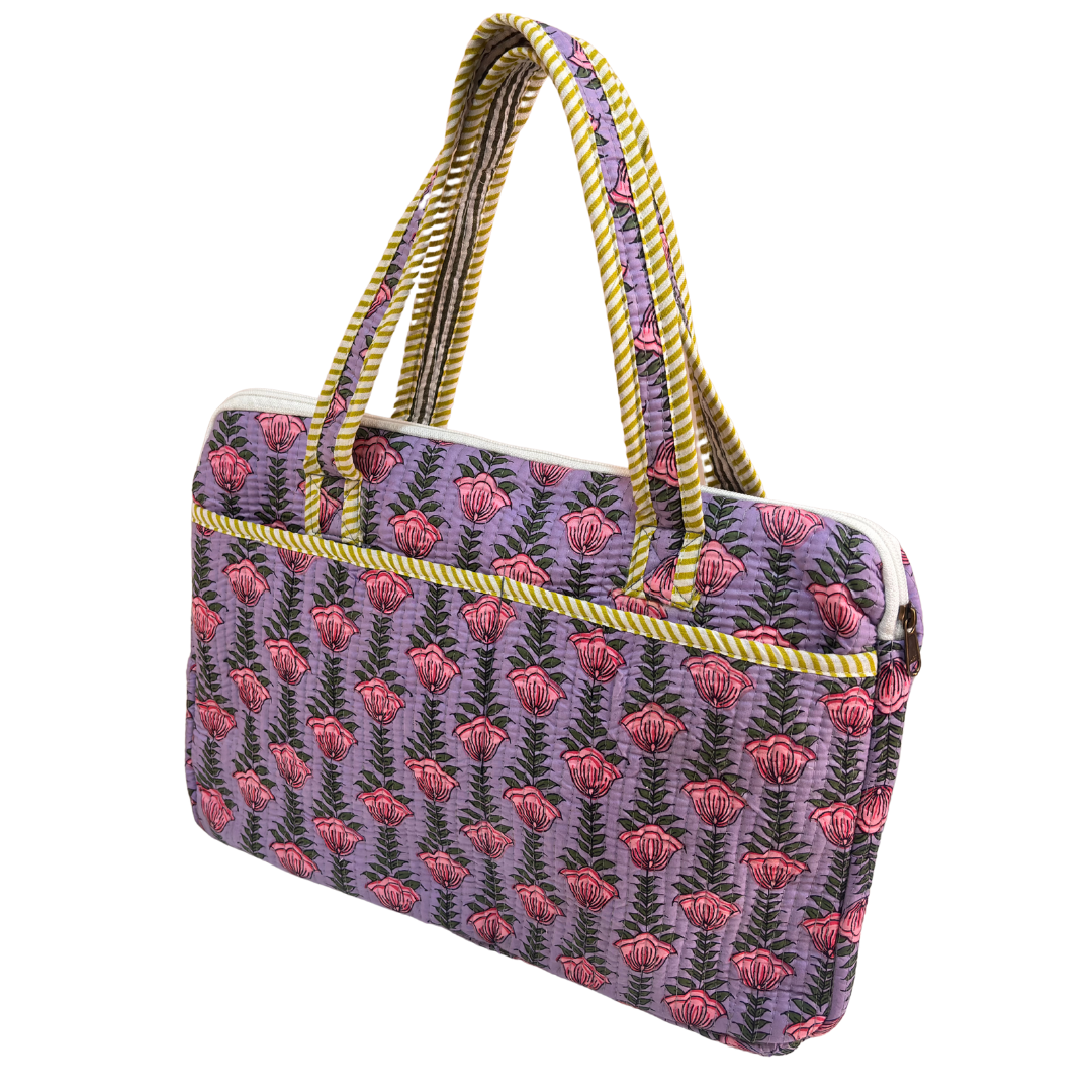 The House of RajPadmini Quilted Laptop Sleeve