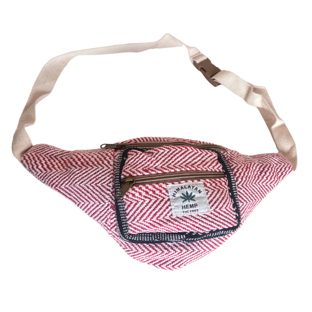The House of RajPadmini Hemp Fanny Pack