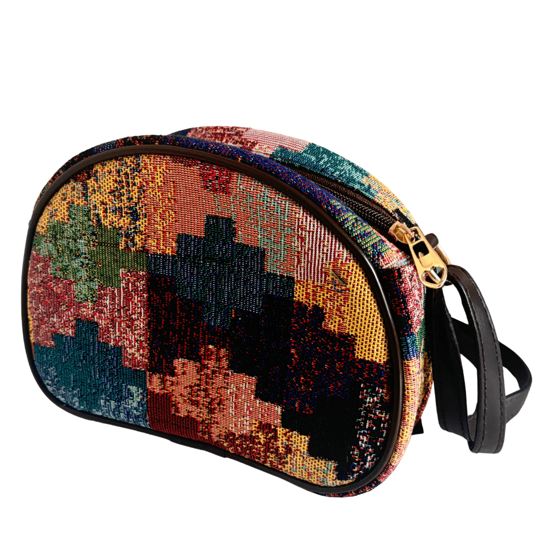 The Saheli Edition:- Women's Multicolour Crescent Moon Sling Bag