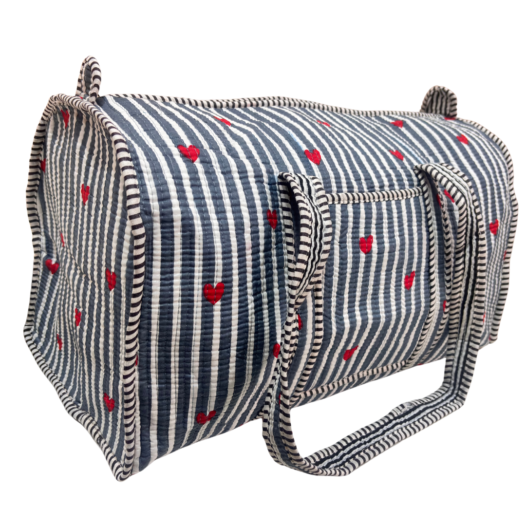 The Pushkar Balloon Quilted Heritage Duffle - Travel Ready Collection
