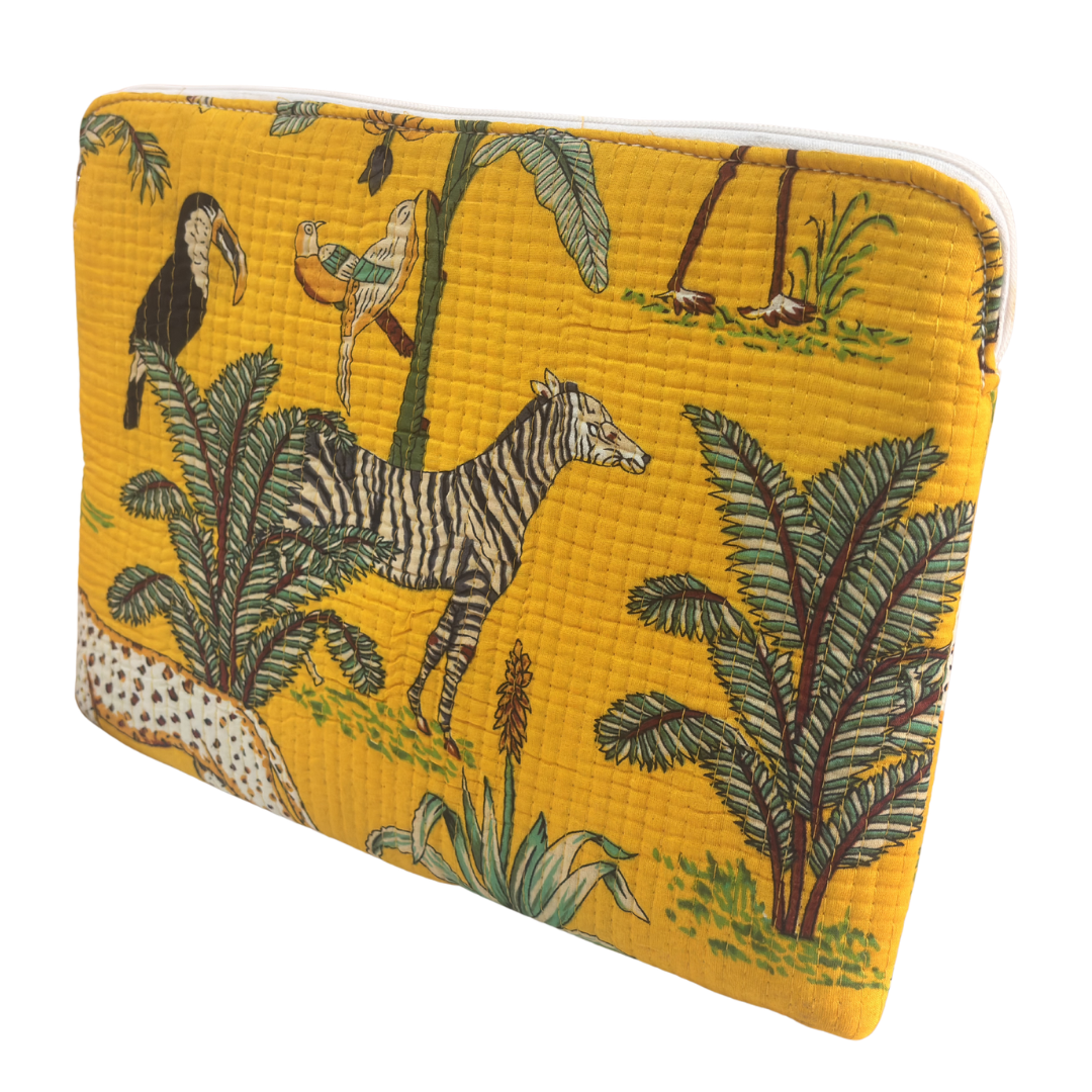 The House of RajPadmini Quilted Laptop Padded Sleeve