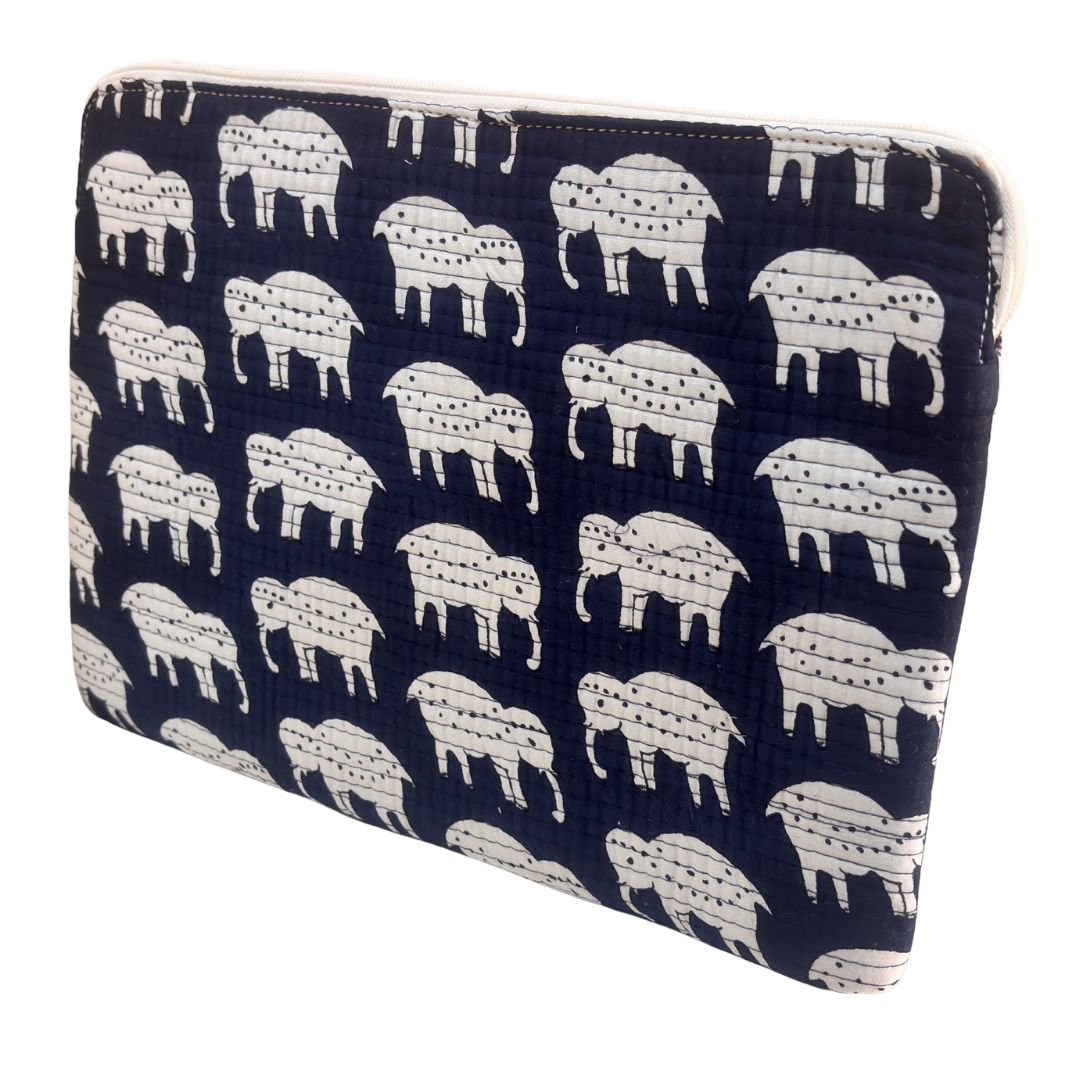 The House of RajPadmini Quilted Laptop Padded Sleeve