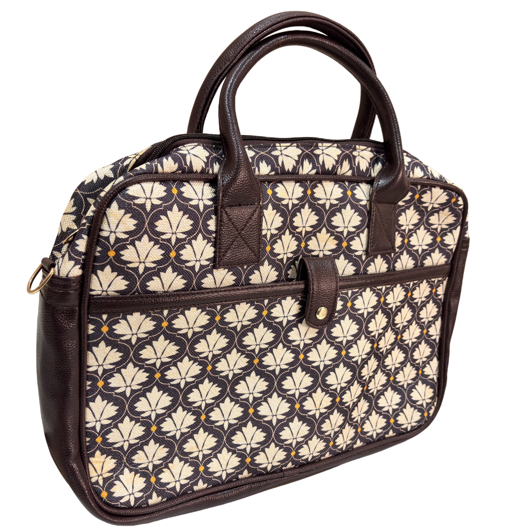 Unisex Laptop Bag | 19x17 inches |The House of RajPadmini