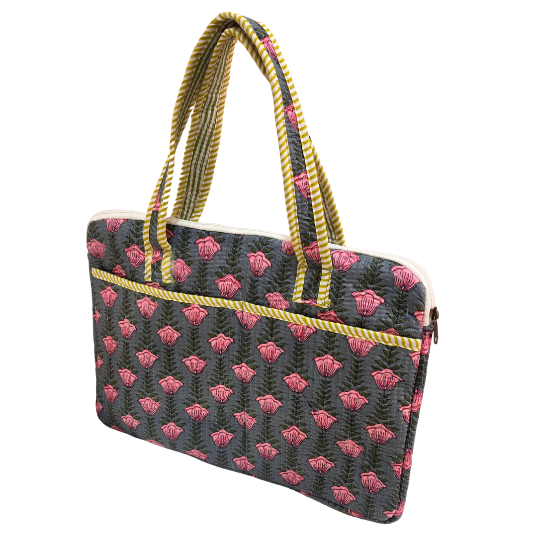 The House of RajPadmini Quilted Laptop Sleeve