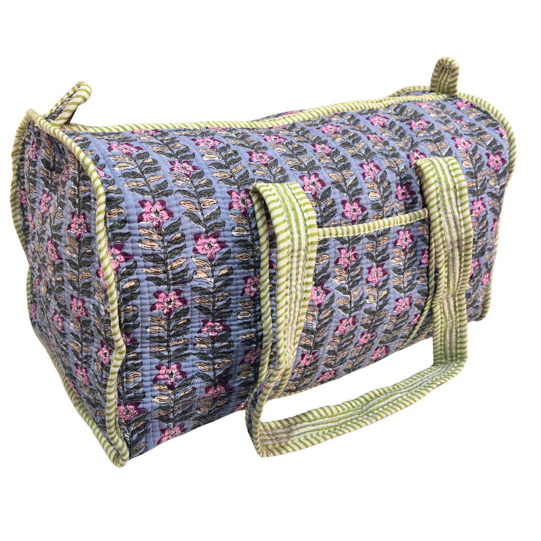 The Pushkar Balloon Quilted Heritage Duffle - Travel Ready Collection