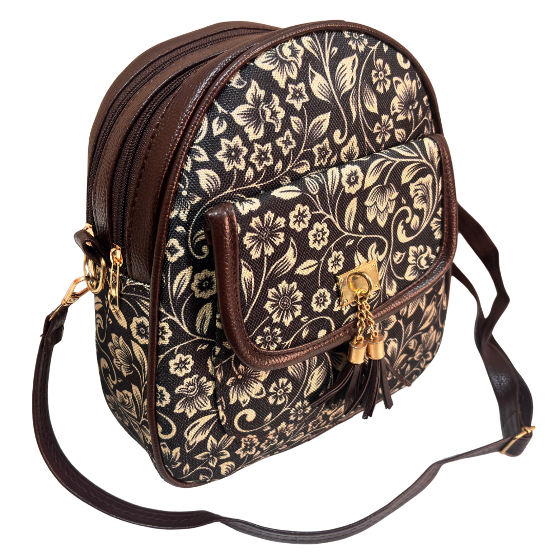 The Harkara Messenger Backpack Convertible Sling - Palace Runner Collection