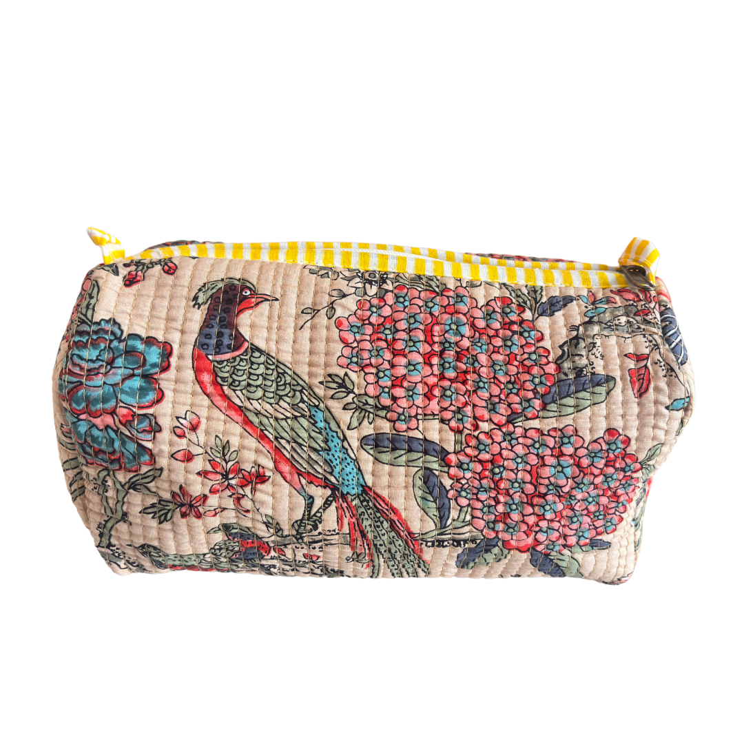 RajPadmini 4-in-1 Super Mom's Edition COMBO : Premium Quilted Tote Bag + 3 Waterproof Pouches = Your Complete Organization Solution!