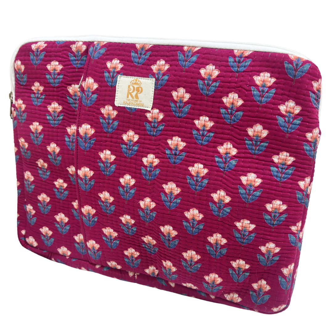 Rakhi Combo — Working Didi Special | 14" Laptop Sleeve + Travel Pouches Set of 3 + Free Rakhi | The House of RajPadmini