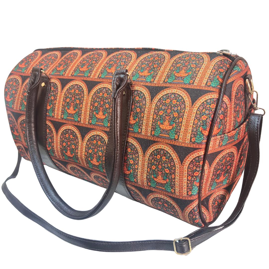 Rajputana Rabari Tribe Edition:- Royal Earthy Brown Duffle