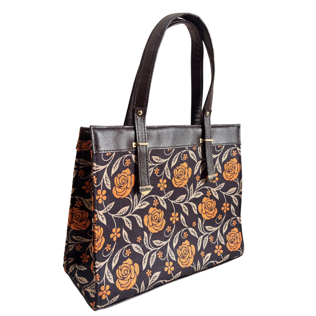 The Royal Rajwada Edition:- Women's Multicolor Handbag convertible Sling with complimentary Pouch