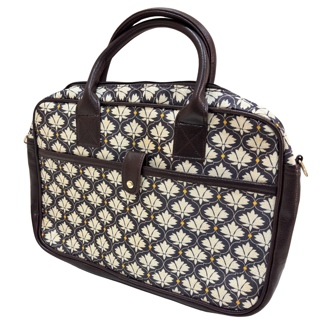 Unisex Laptop Bag | 19x17 inches |The House of RajPadmini