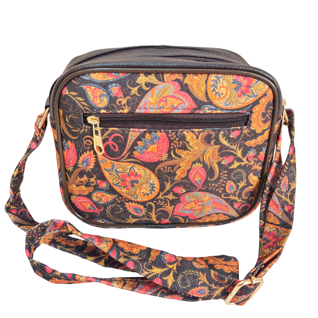 The House of RajPadmini Floral Print Crossbody Sling Bag