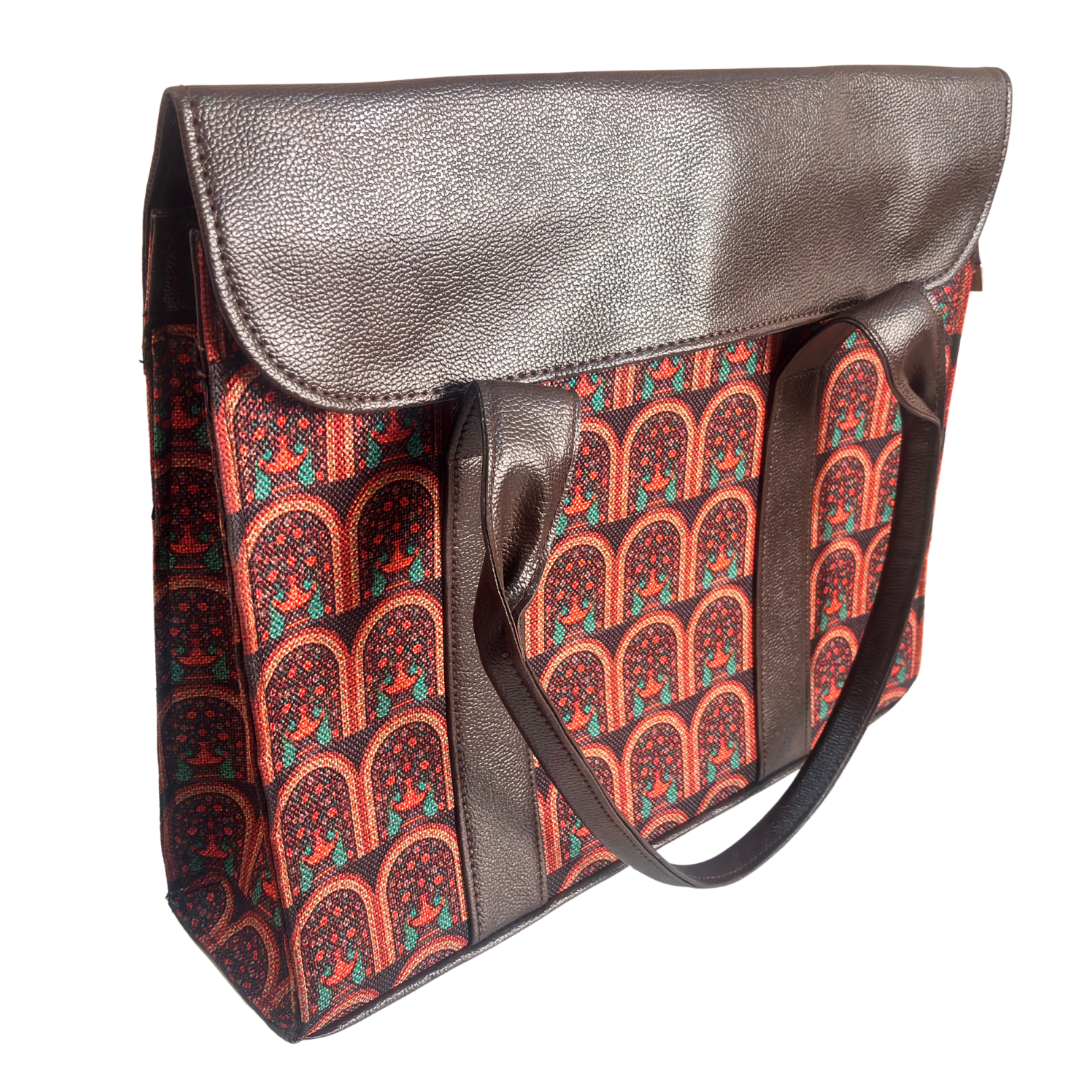 The House of RajPadmini Conference Carryall Tote Bag with Complimentary Pouch