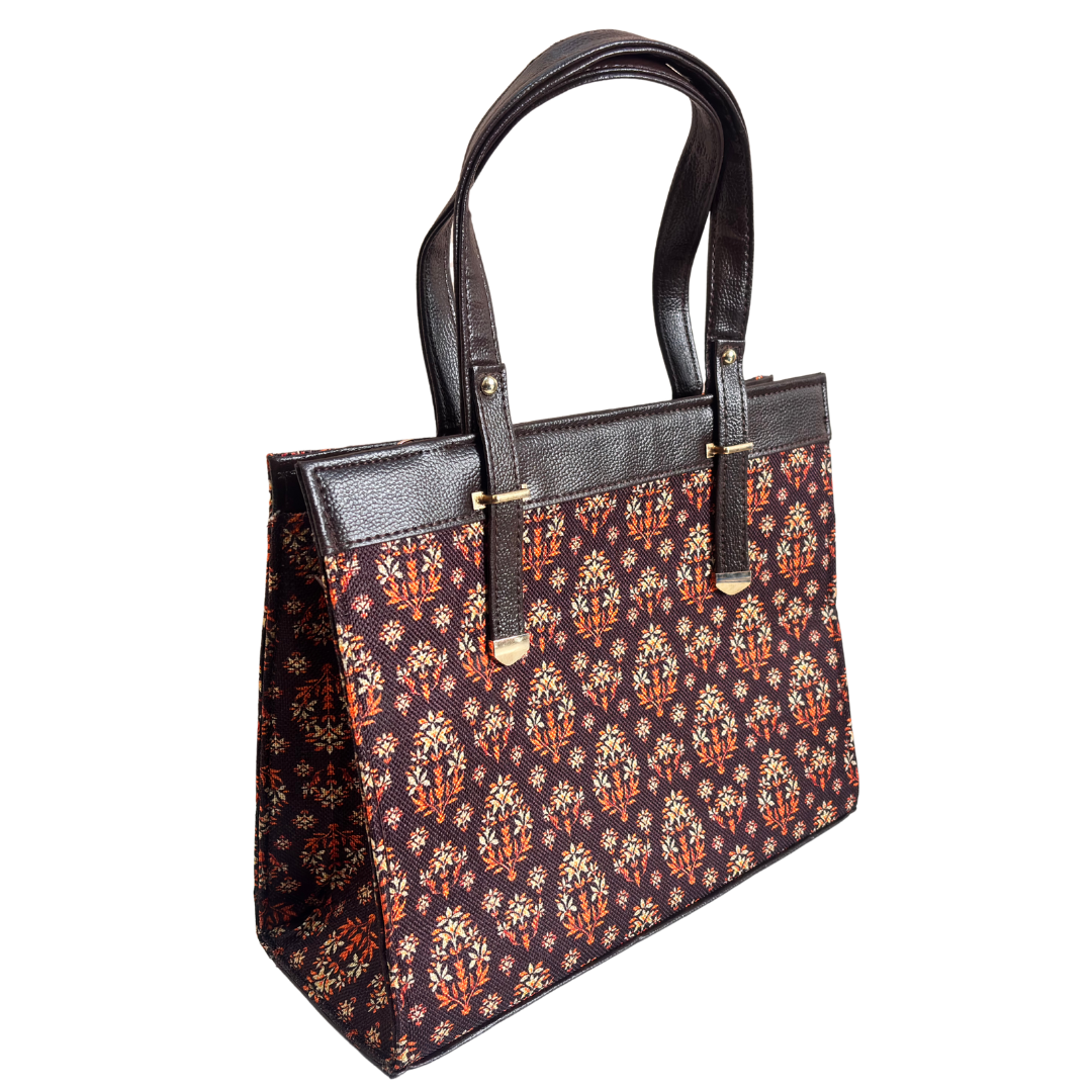 The Royal Rajwada Edition:- Women's Multicolor Handbag convertible Sling with complimentary Pouch