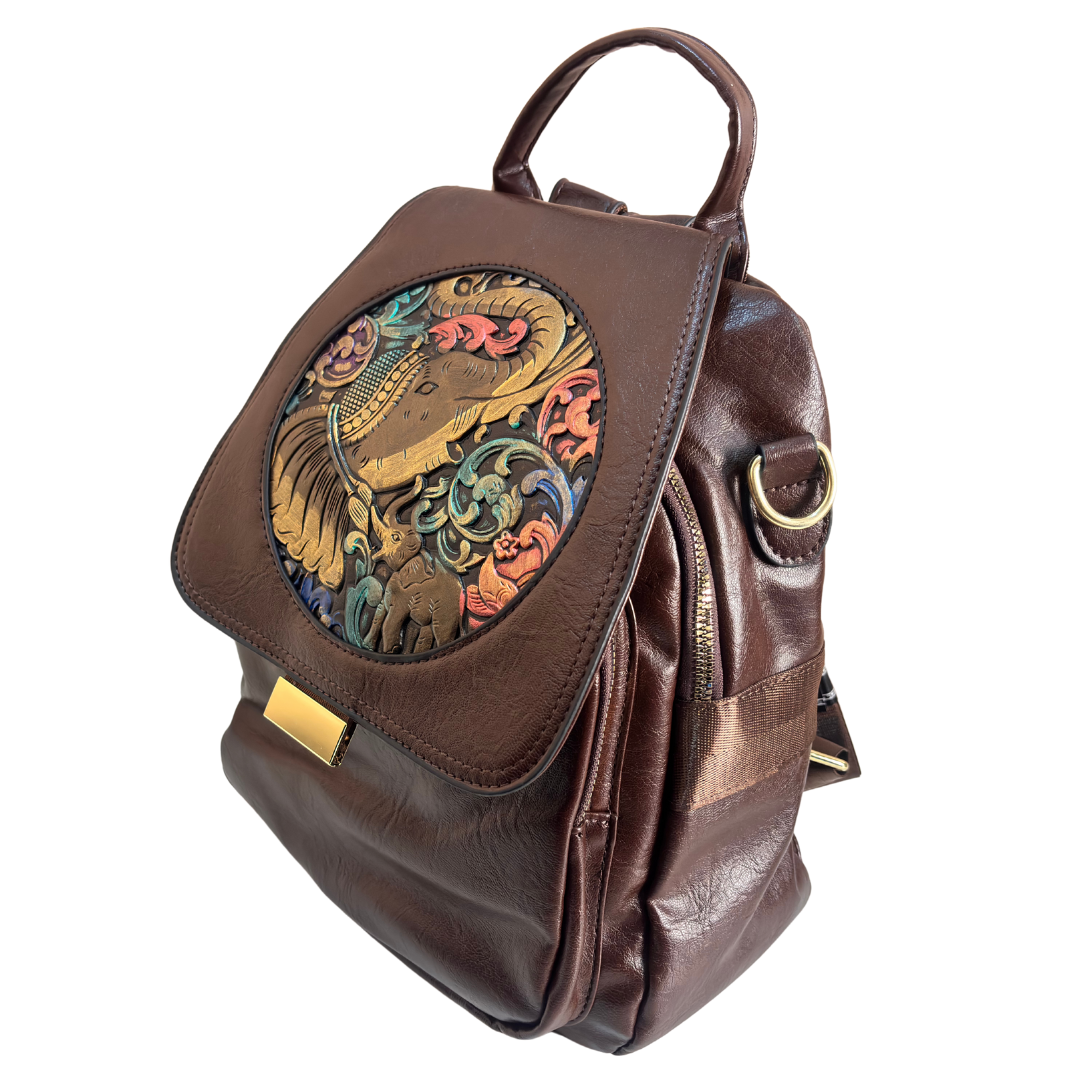 The Heritage Elephant Backpack Convertible Sling