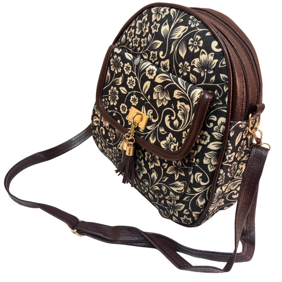 The Harkara Messenger Backpack Convertible Sling - Palace Runner Collection