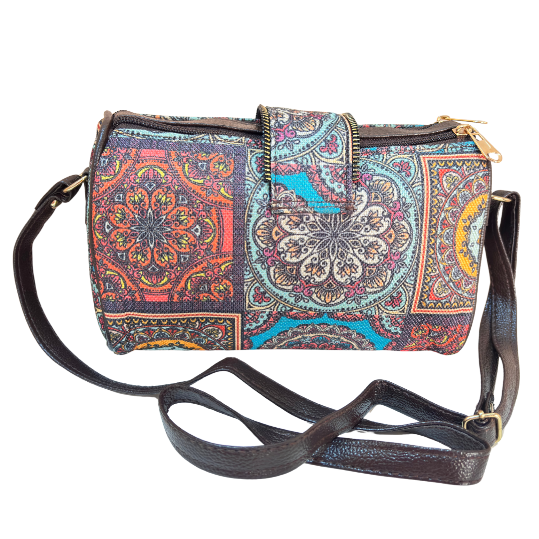 The House of RajPadmini Printed Crossbody Sling Bag