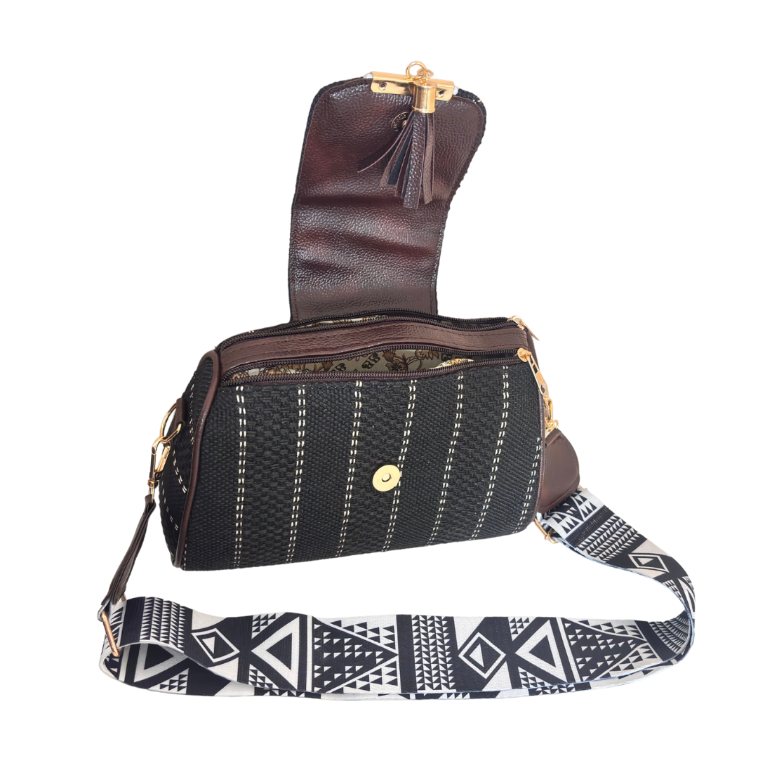 Maharani Jute Sling Bag for Women | Crossbody Bag for Saree, Kurta & Festive Wear | The House of RajPadmini