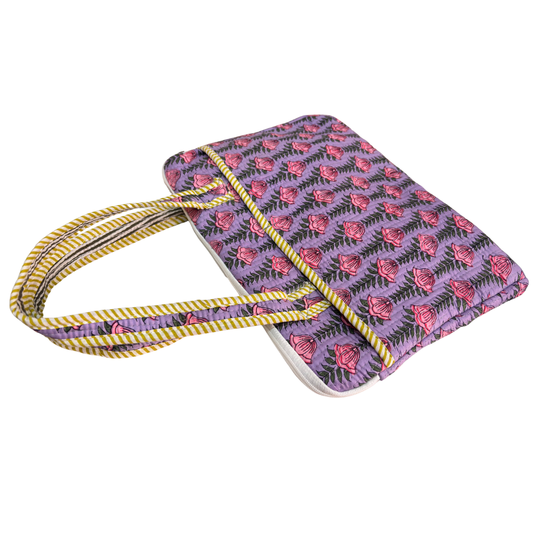 The House of RajPadmini Quilted Laptop Sleeve