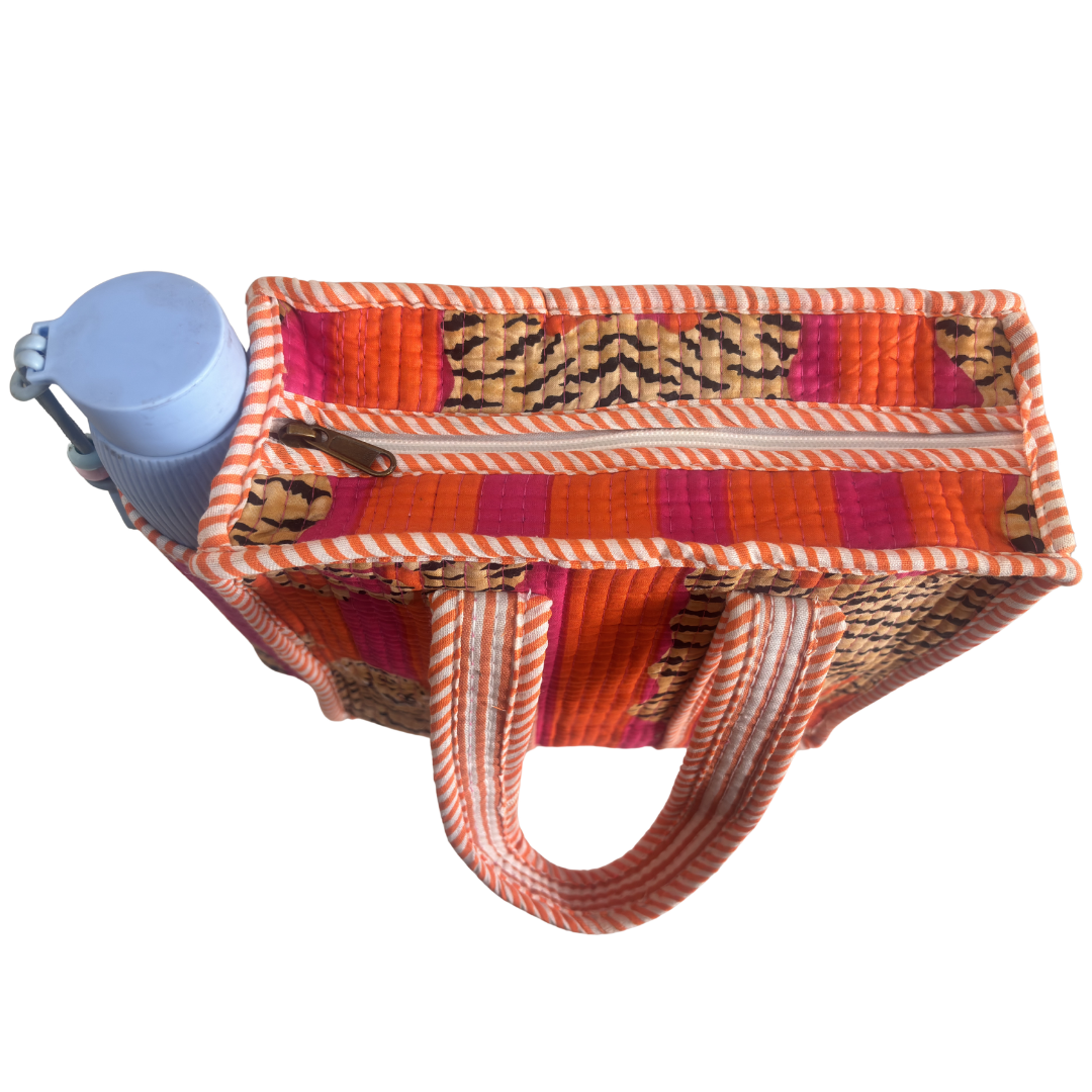 RajPadmini Handcrafted Mini Quilted Bag - Chhoti Zaroorat Collection