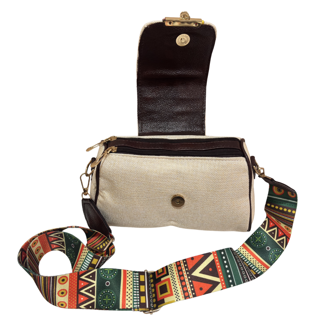 Maharani Jute Sling Bag for Women | Crossbody Bag for Saree, Kurta & Festive Wear | The House of RajPadmini