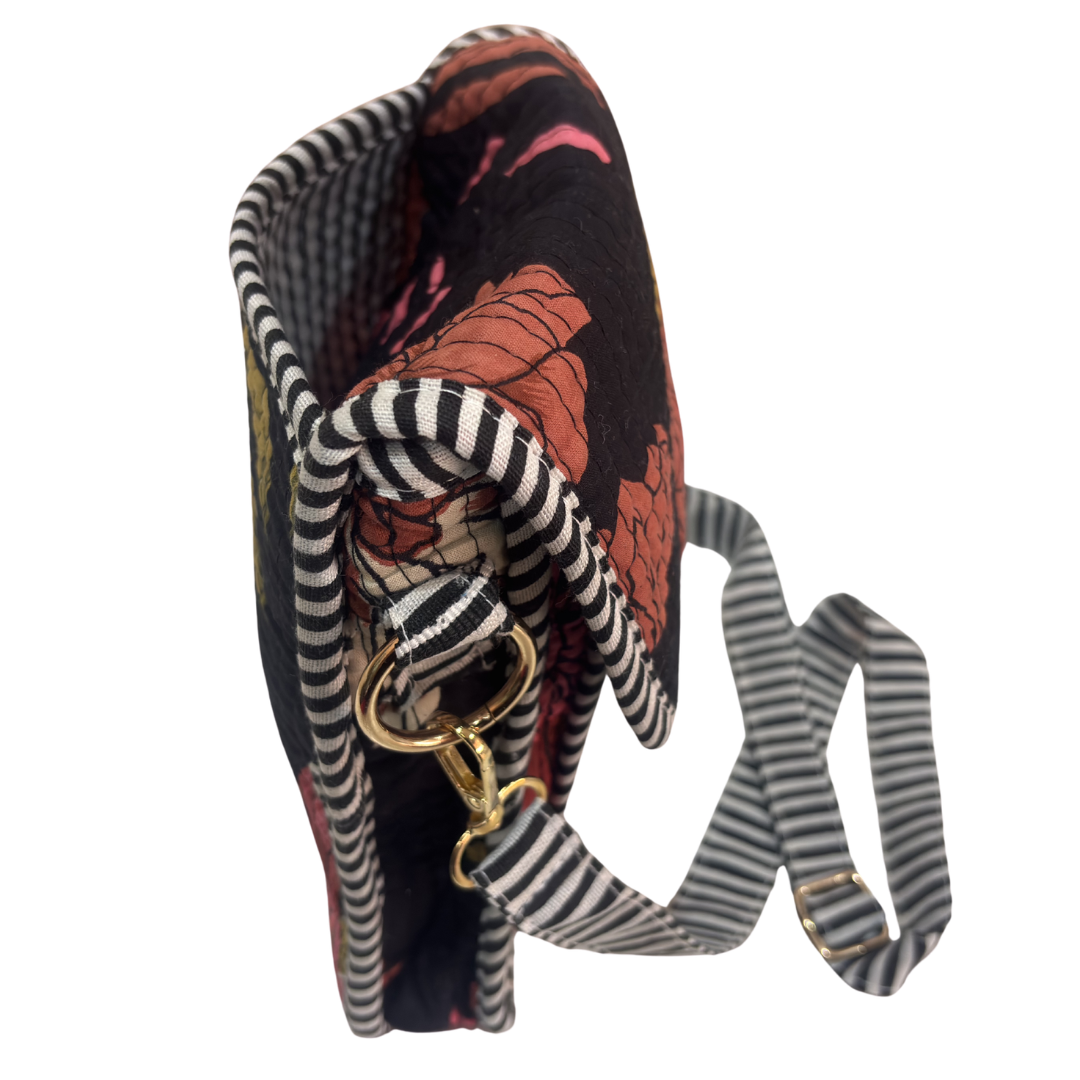 Quilted Cotton Mobile Sling Bag | The House of RajPadmini