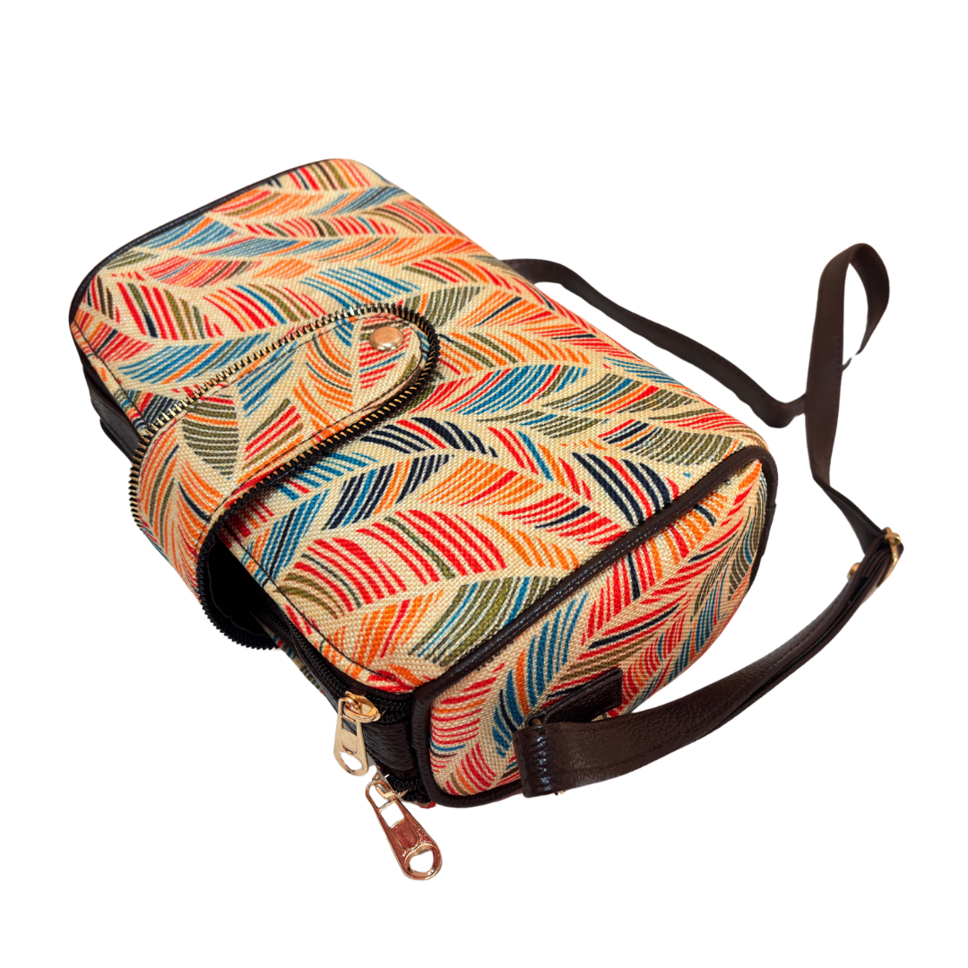 The House of RajPadmini Printed Crossbody Sling Bag