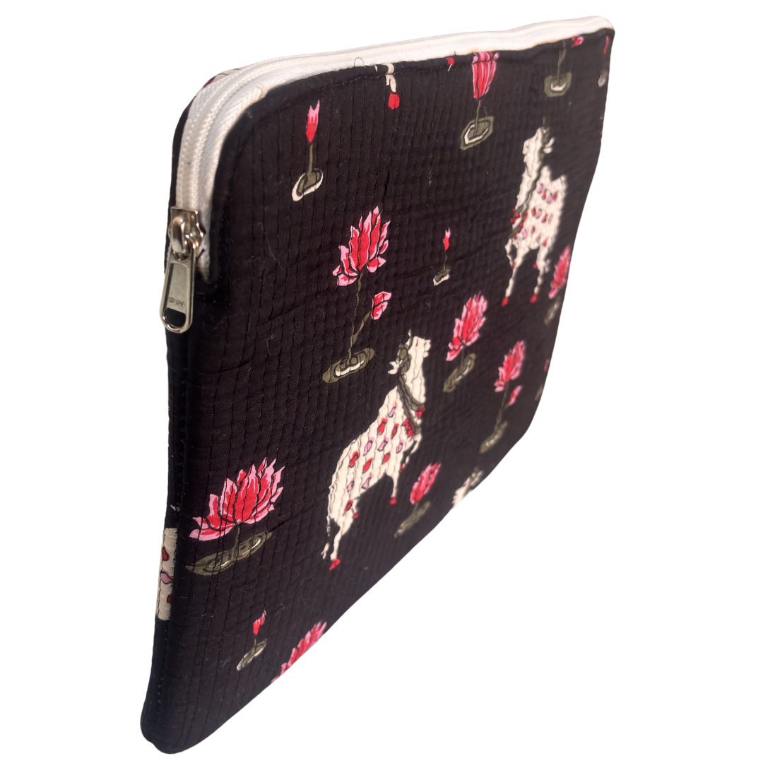 The House of RajPadmini Quilted Laptop Padded Sleeve