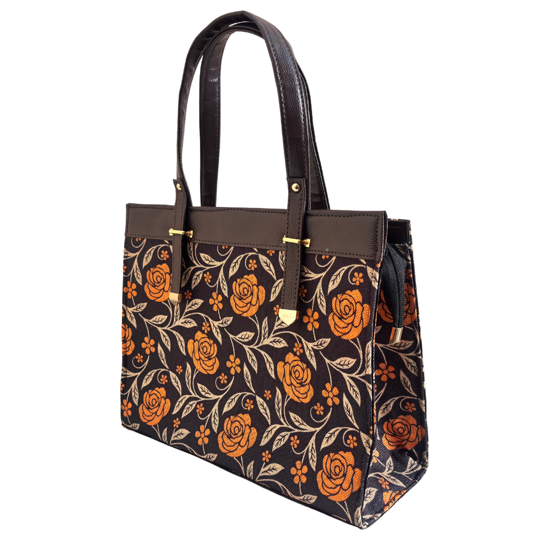 The Royal Rajwada Edition:- Women's Multicolor Handbag convertible Sling with complimentary Pouch