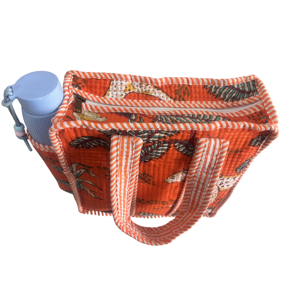 RajPadmini Handcrafted Mini Quilted Bag - Chhoti Zaroorat Collection