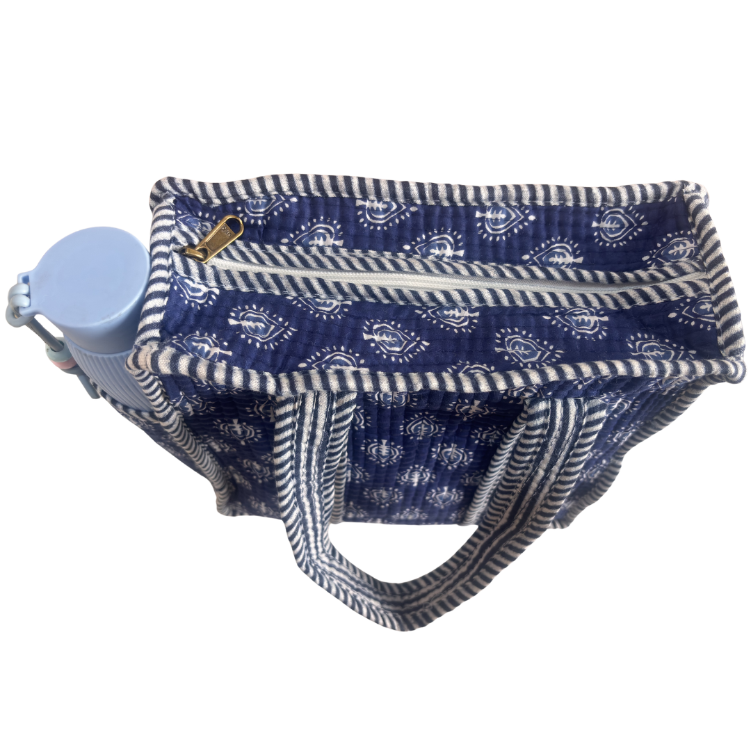 RajPadmini Handcrafted Mini Quilted Bag - Chhoti Zaroorat Collection