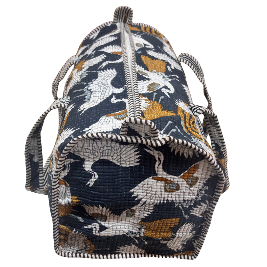 The Pushkar Balloon Quilted Heritage Duffle - Travel Ready Collection
