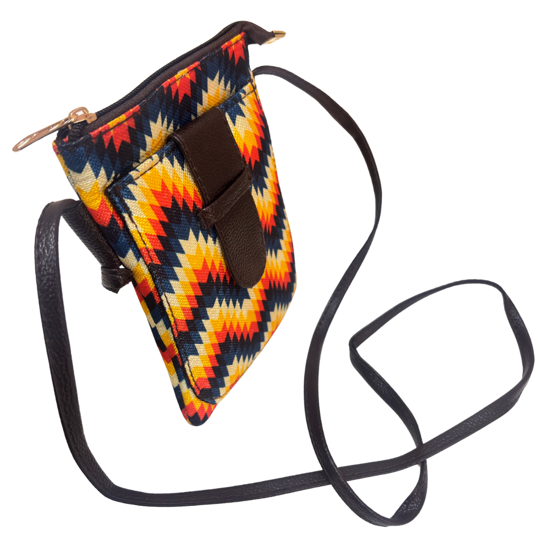 The DoorSanchaar Edition:- Women's Printed Mobile Sling Bag
