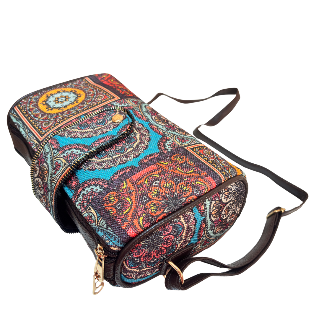 The House of RajPadmini Printed Crossbody Sling Bag