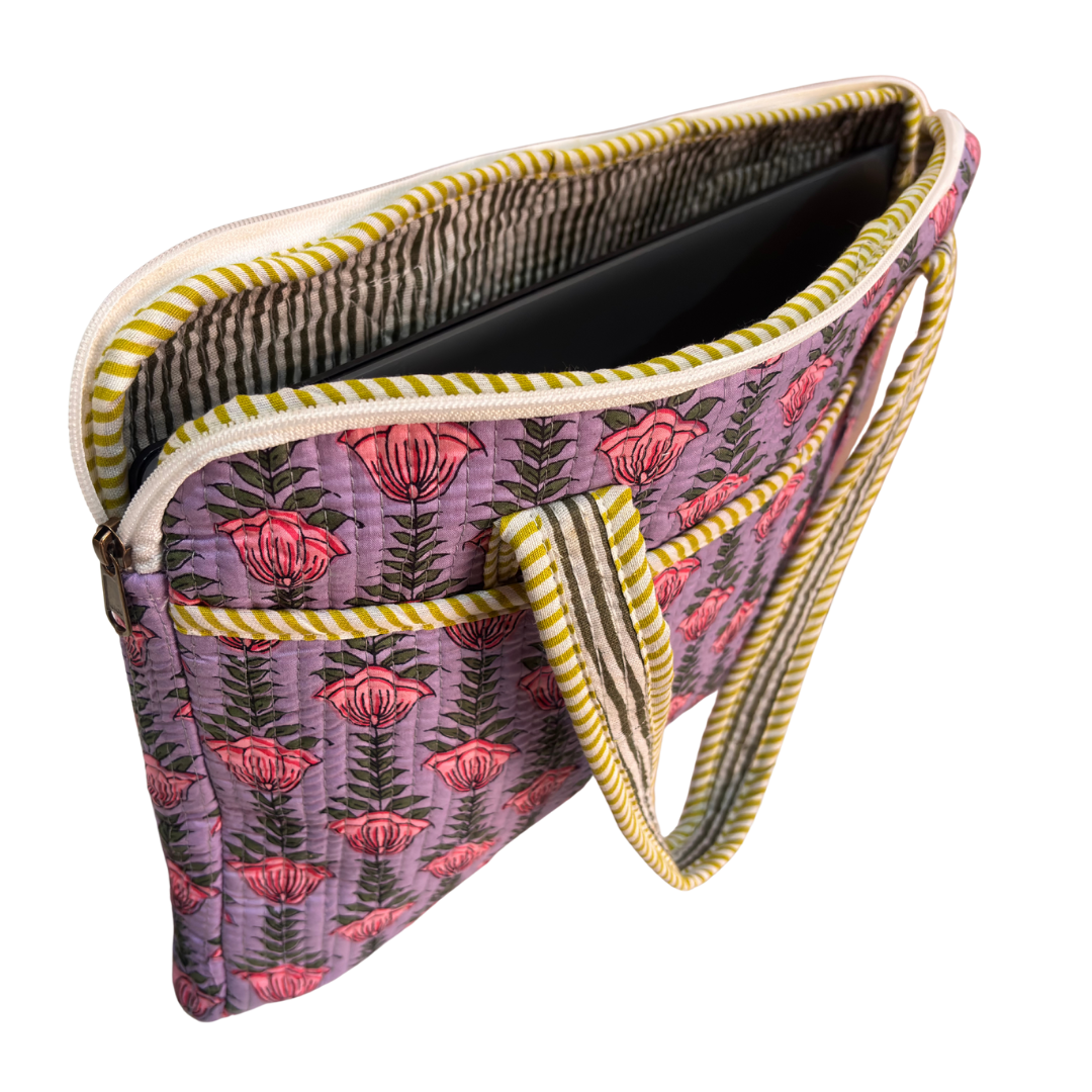 The House of RajPadmini Quilted Laptop Sleeve