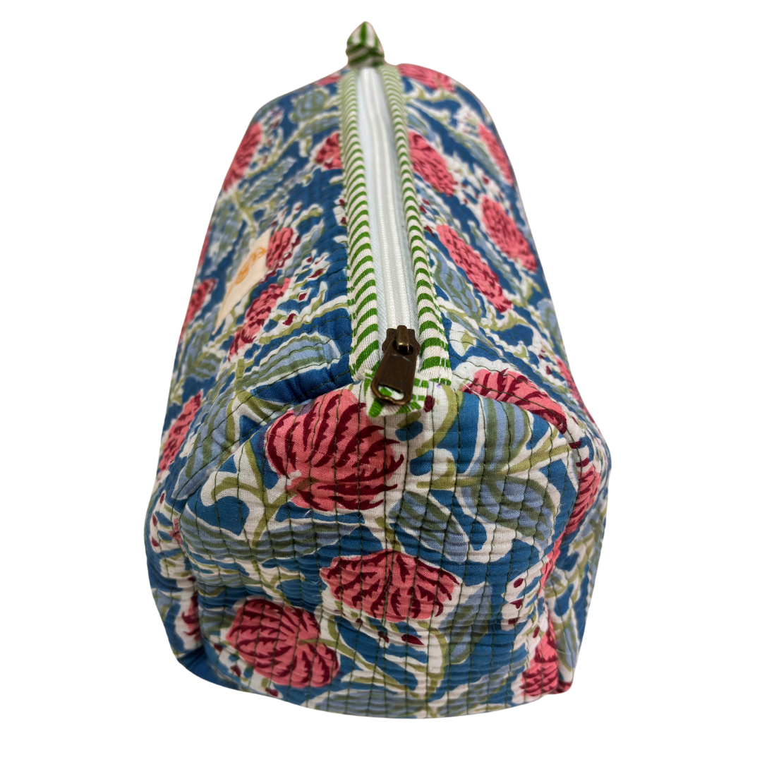 RajPadmini 4-in-1 Super Mom's Edition COMBO : Premium Quilted Tote Bag + 3 Waterproof Pouches = Your Complete Organization Solution!