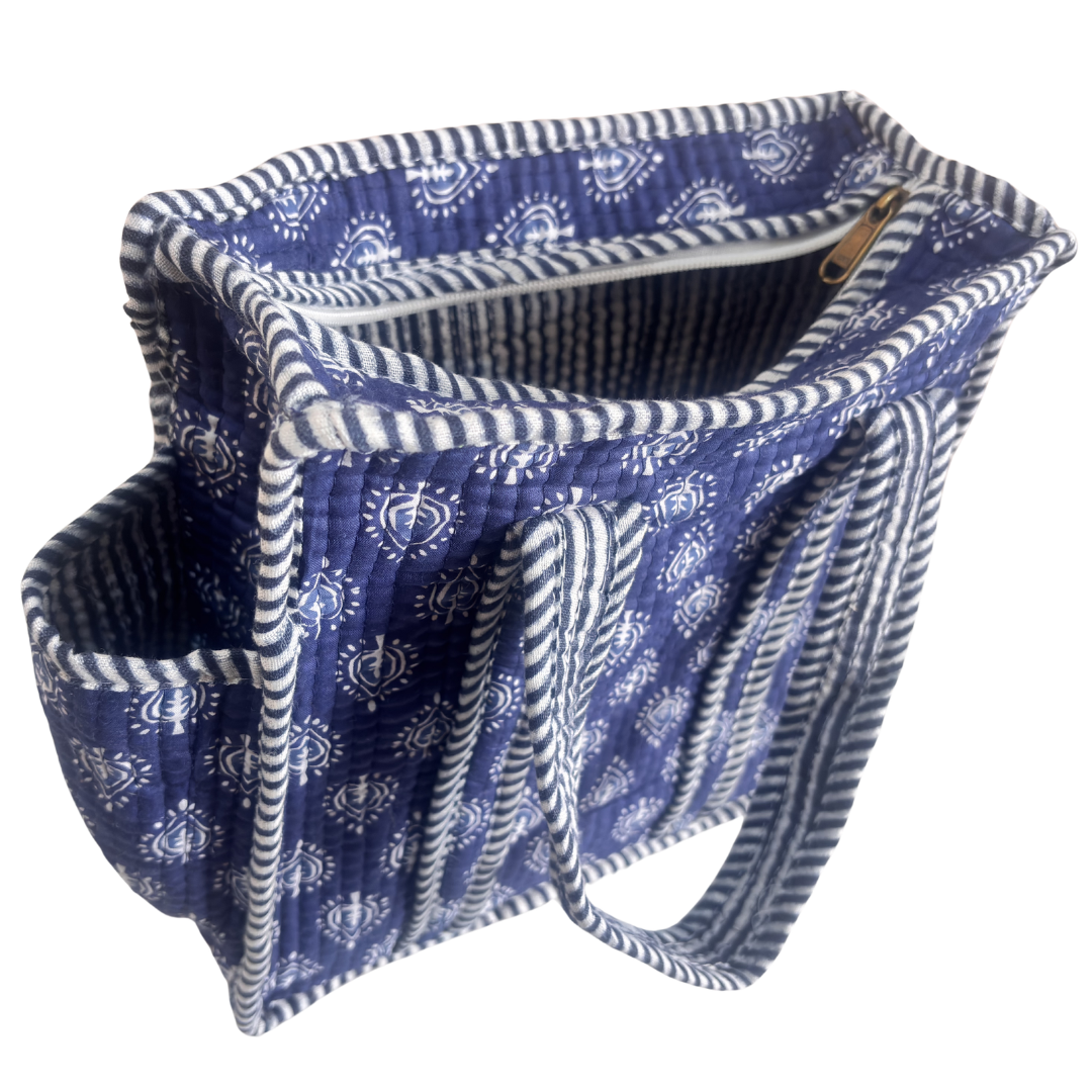 RajPadmini Handcrafted Mini Quilted Bag - Chhoti Zaroorat Collection