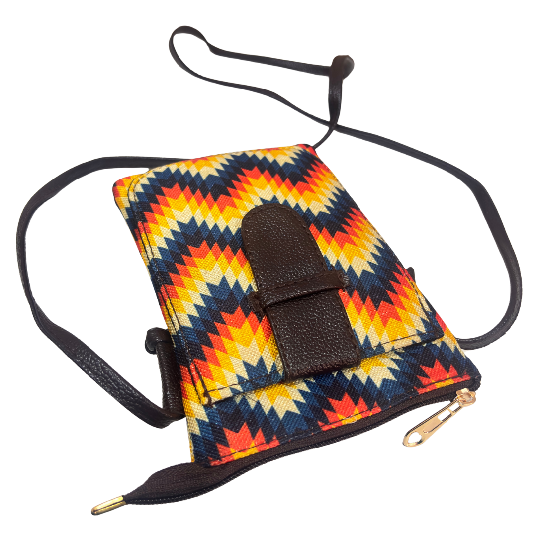 The DoorSanchaar Edition:- Women's Printed Mobile Sling Bag