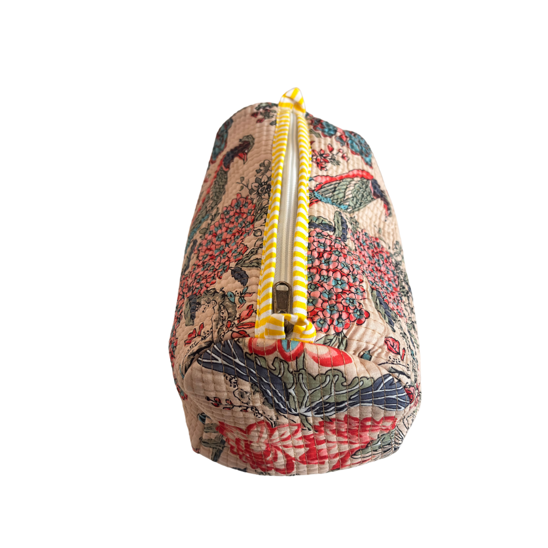 RajPadmini 4-in-1 Super Mom's Edition COMBO : Premium Quilted Tote Bag + 3 Waterproof Pouches = Your Complete Organization Solution!