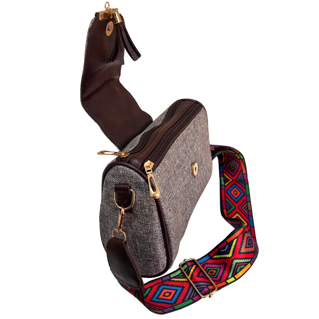 Maharani Jute Sling Bag for Women | Crossbody Bag for Saree, Kurta & Festive Wear | The House of RajPadmini